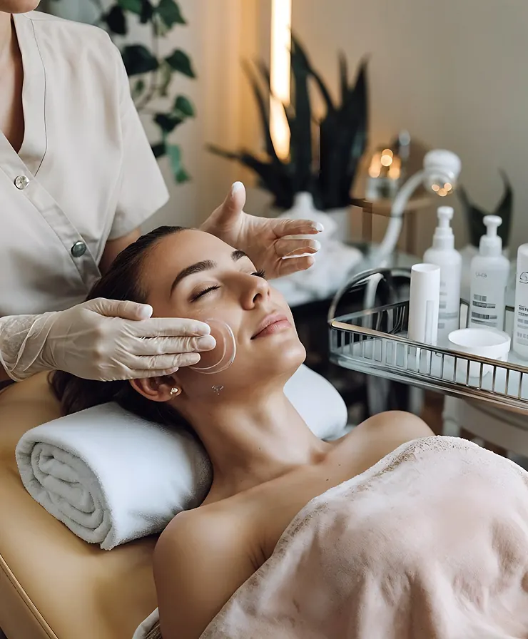 Referencia visual de atención estética